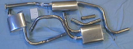 Rostfritt avgassystem-avgasrör Bild rostfritt avgassystem-avgasrör Ford Mondeo 2.0 kombi